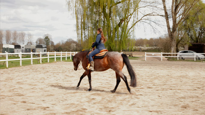 Leichte Schulter für mehr Selbsthaltung